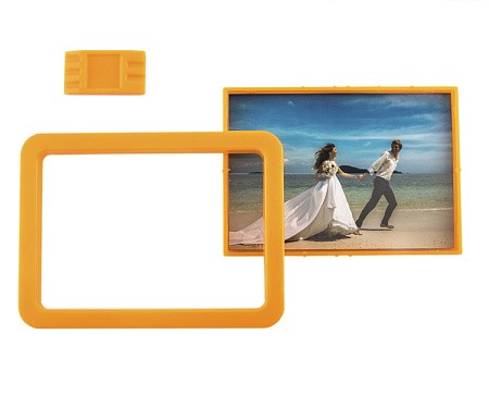 Магнитная фоторамка с ножкой «Модерн» фото вставка 100х70 мм Магнитная фоторамка с ножкой «Модерн» фото вставка 100х70 мм